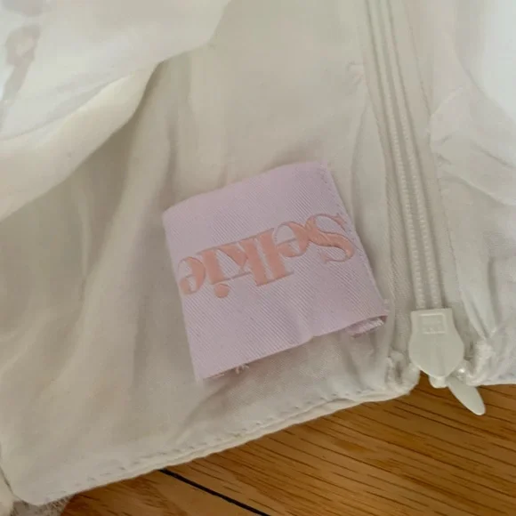 SOLD!! SELKIE Sugarfrill Puff Ivory Dress - Picture 4 of 7